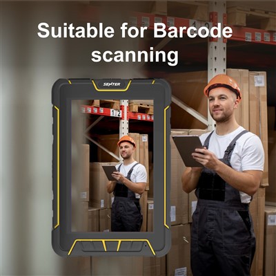 2D 바코드 스캐너가 있는 견고한 태블릿